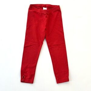 Janie and Jack Red Leggings